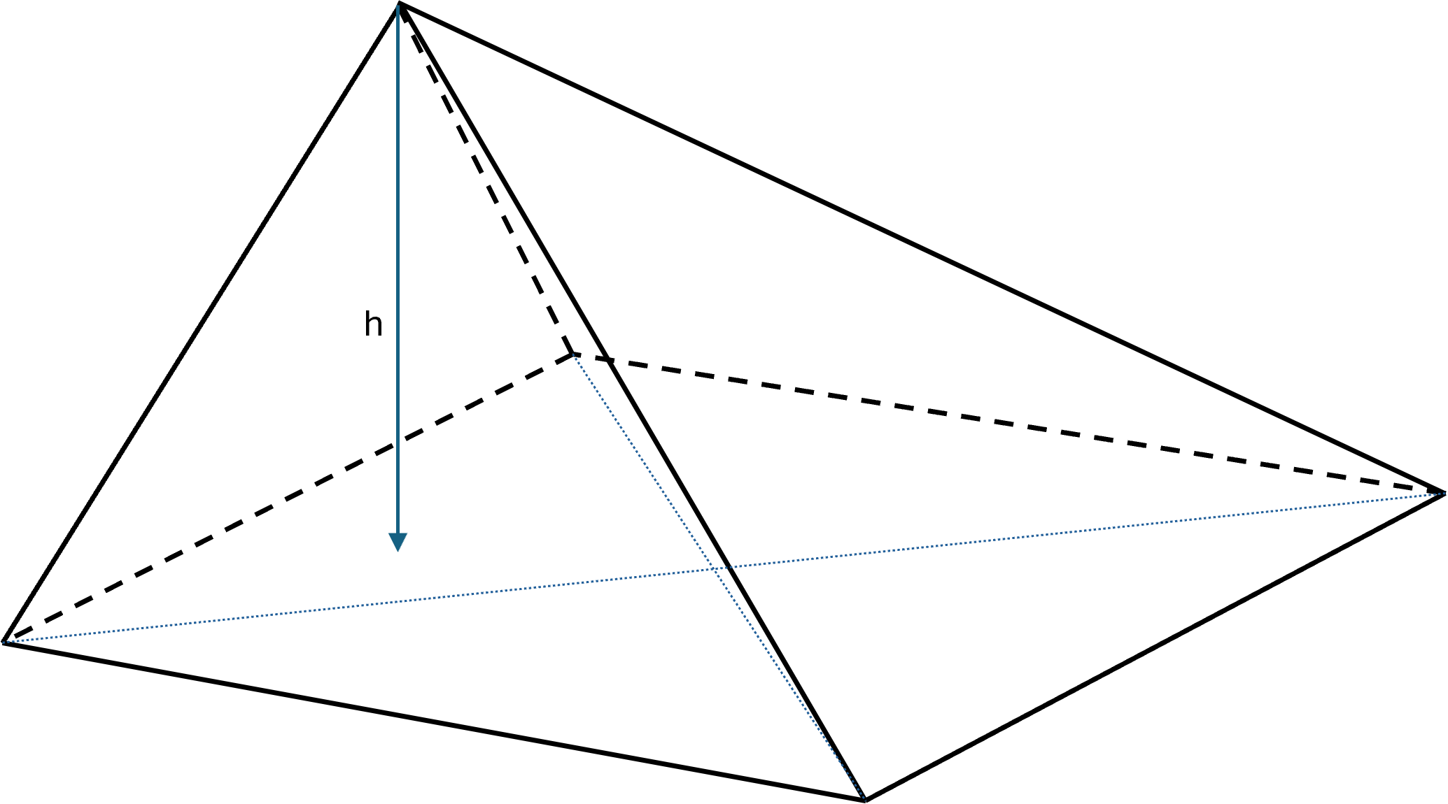 Oblique pyramid
