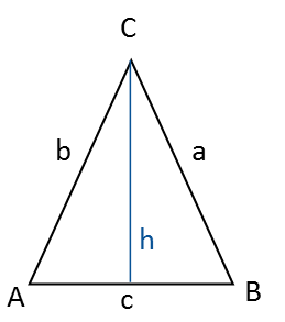 Image of an isosceles triangle